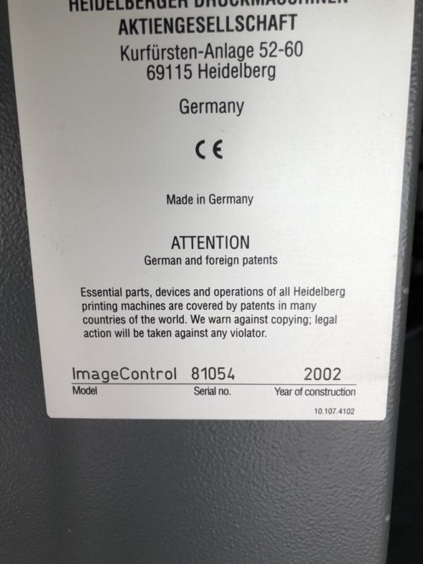 Heidelberg Image-control - Image 2